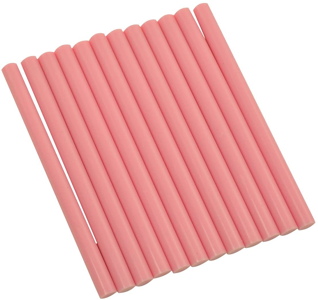 GlueSticksDirect Pink Faux Wax Glue Stick mini X 4 24 Sticks