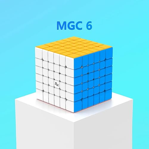 Miniatura 2 de FUNNXYZ YJ MGC 6x6 M - Cubo de velocidad sin adhesivo MGC magnético 6x6