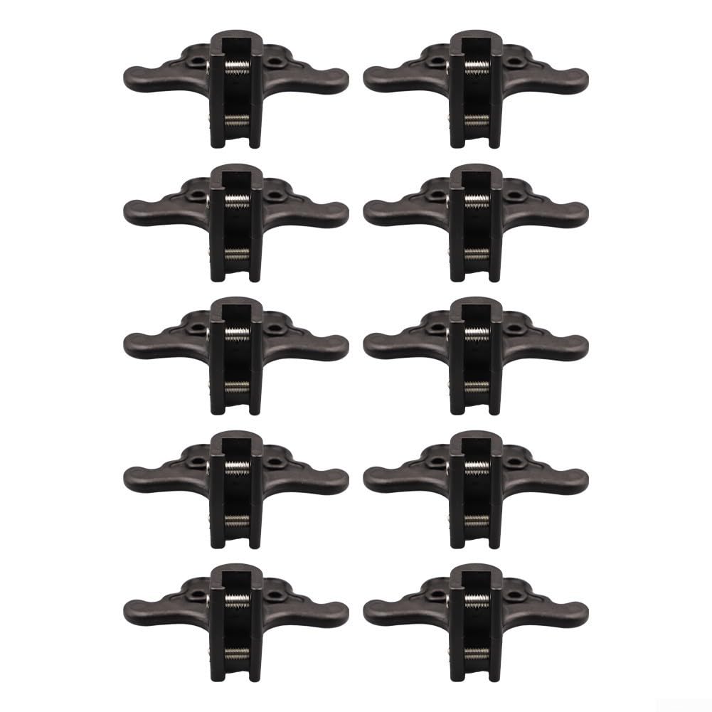 Lot de 10 joints verticaux de toit en métal, module de couverture de glace en plastique pour accumulation de neige sur toiture en métal