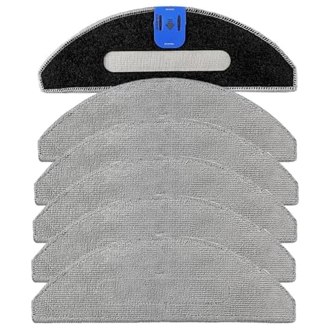 LOTIN 6 Pack Mop Pads for Combo j5+ / Combo j5 / Combo i5+ / Combo i5 Vacuum Cleaner, Reusable Microfiber Mopping Pad Accessories Replacement Cover