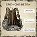 TR Turkey Vest 2-Pack for Hunting with Seat, Hunting Vest with Kick Stand and Game Pouch, for Men Women Camo