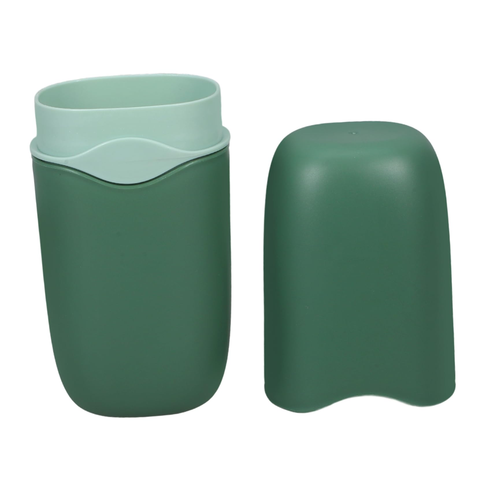 5stücke Reise Zahnbürsten Organizer Tragbarer Zahnbürstenbehälter Mit Abnehmbarer Zahnbürstenbox Für Camping Reisen Und Täglichen Gebrauch Elegantem Matcha