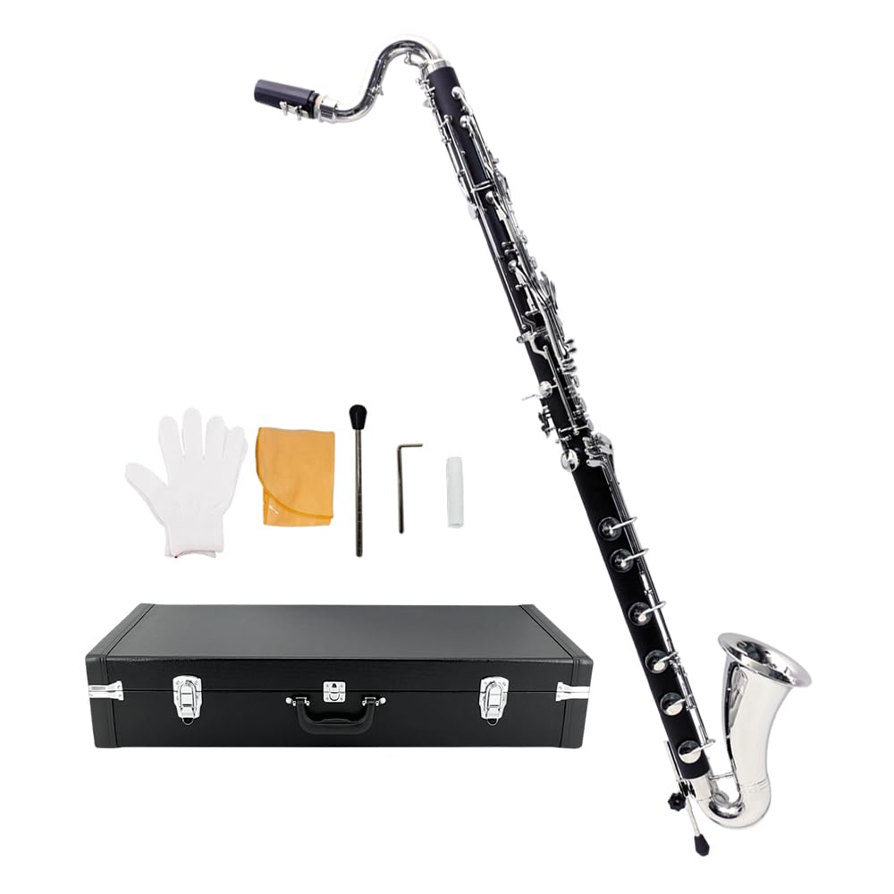 Amazon | Yinfente ABS バスクラリネットキット 初心者向け Low C Bb