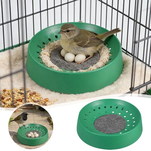 Vogelnest Brutschale für Vögel, sicheres und Komfortables Vogelhaus zum Eierlegen schwalbennest 11-3