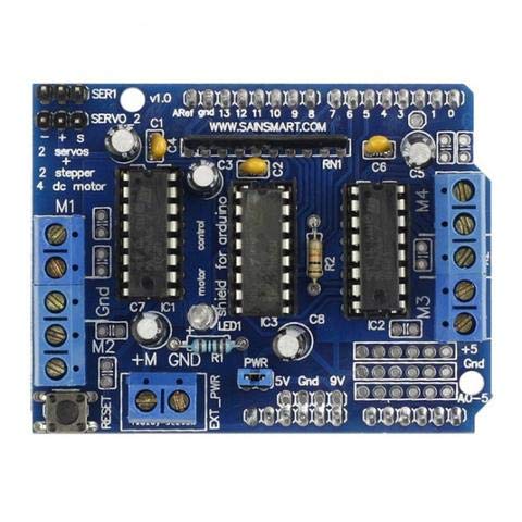 REES52 L293D Motor Driver Shield Compatible to Duemilanove Mega UNO R3 AVR ATMEL (B07H32RNGP) Amazon Price History, Amazon Price Tracker