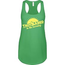 Troy and Abed in The Morning Parody Fan Art Ladies Tank, L, Green