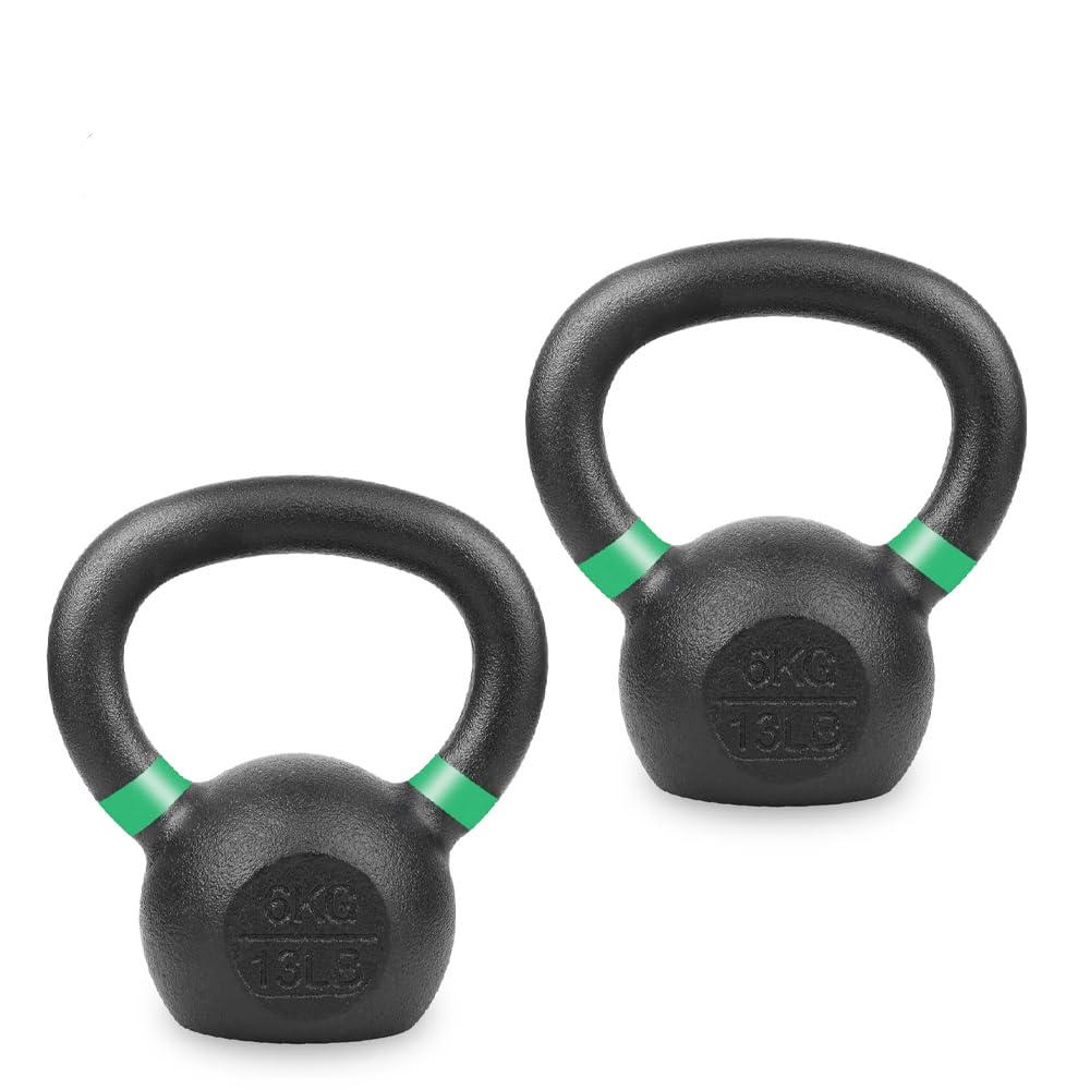 Cast Iron Kettlebell Pair 2 to 40 Kg