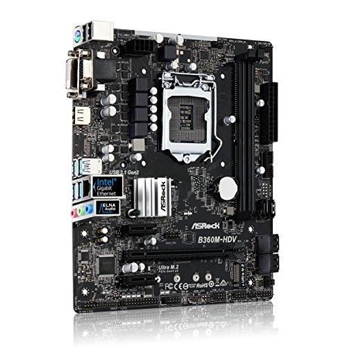 Build My PC, PC Builder, ASRock B360M-HDV