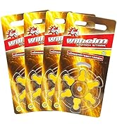 24 x WILHELM Hörgerätebatterien Typ 10 gelb Hörgerätbatterie PR70 ZL4 1,4/1,45 V