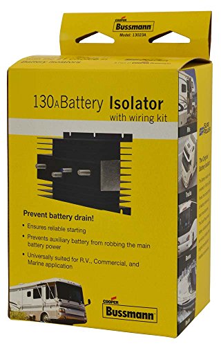 Bussmann (RB-BI-130A) 130 Amp Battery Isolator