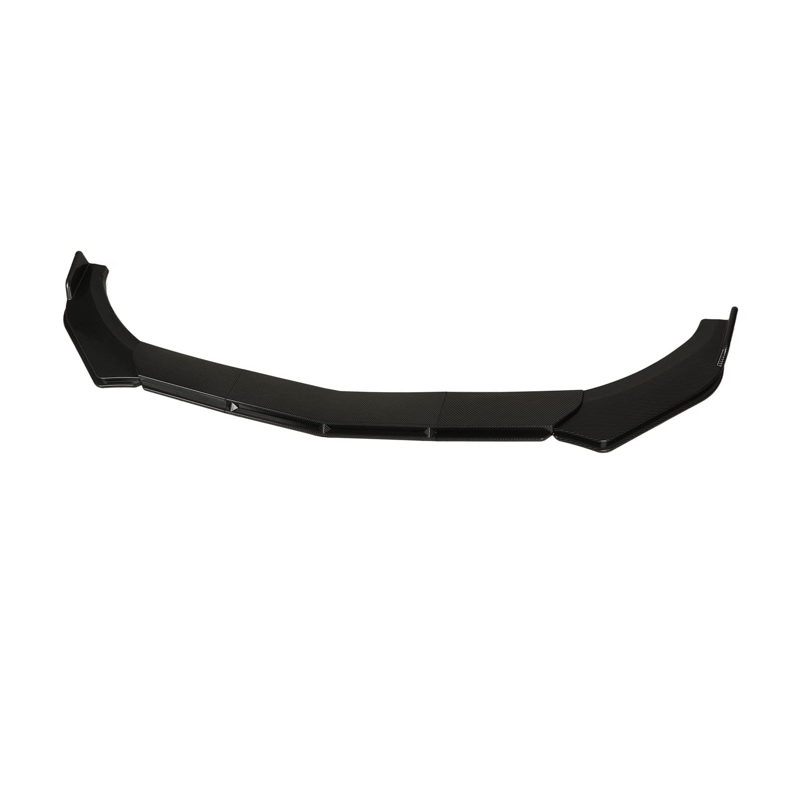 Difusor de Parachoques Delantero, Kit de Cuerpo de Labios Parachoques Resistente a la abrasión Universal para Coches (Estilo de Fibra de Carbono)