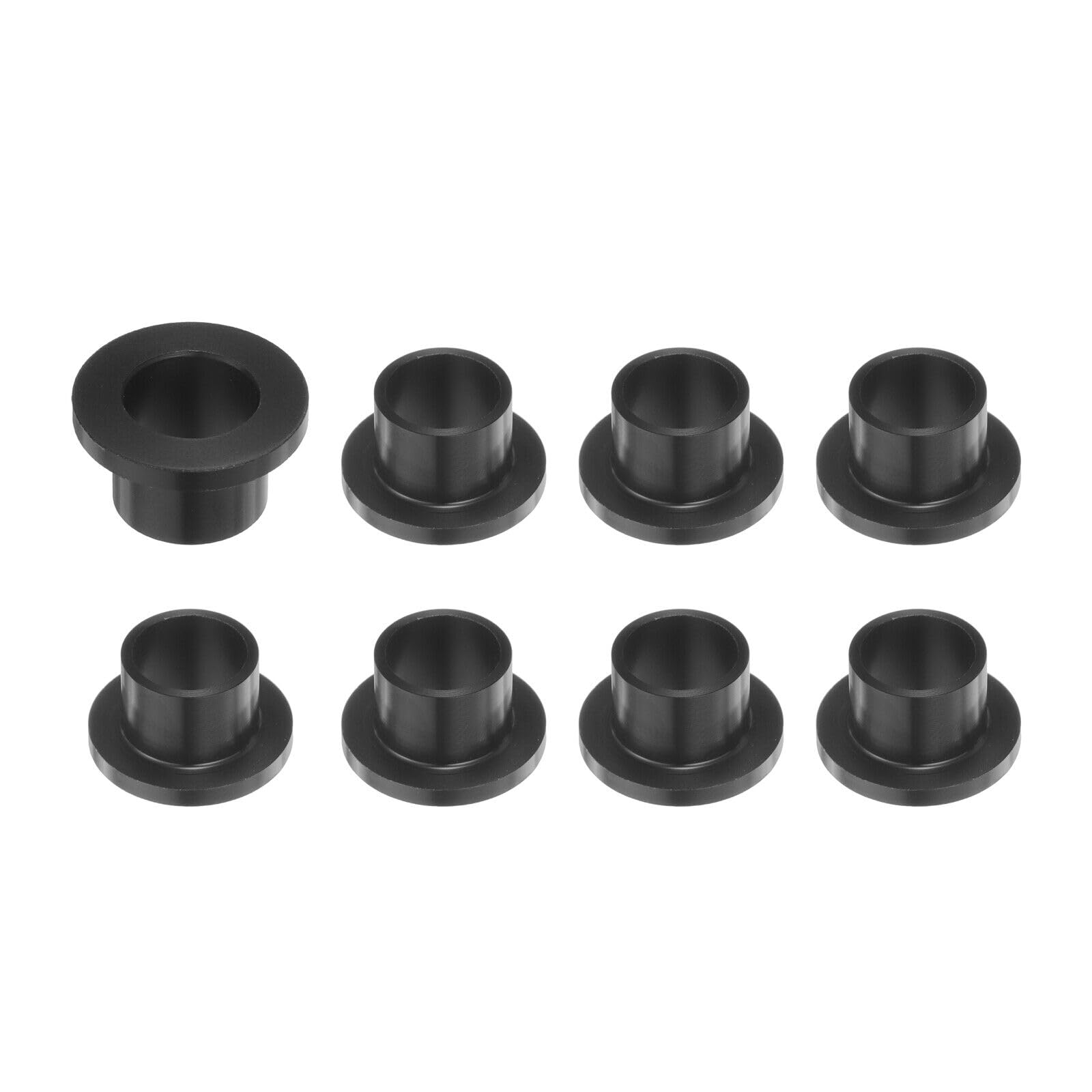 Tool Parts and Accessories 8pcs Flanged Sleeve Bearings 10mm Bore X 12mm OD X 10mm Length POM Bushings (#CN-140824-00927)