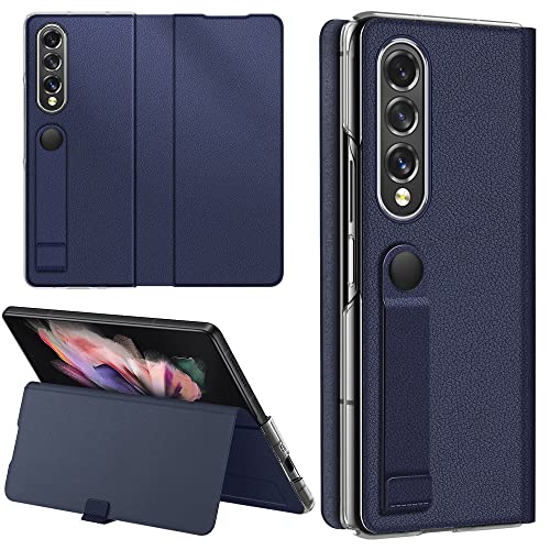Étui cuir Samsung Z Fold 4 5G protection clapet ultra fine avec béquille