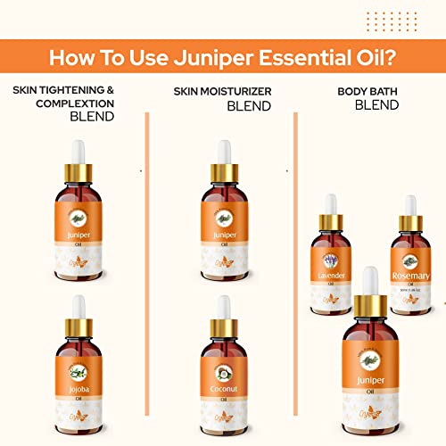 Image of Crysalis Juniper (Juniperus) |Crysalis 100% Pure & Natural Undiluted Essential Oil Organic Standard /For Moisturize & Nourish Skin, Improves hair health,Room Freshner - 30ML With Dropper