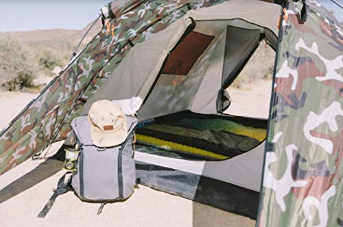 Chillbo Cabbins 2 Person Tent with Cool Patterns Ultimate Camping Gear for Backpacking Car Camping Music Festivals Family Camping Tents for Camping Sleeps 2-3