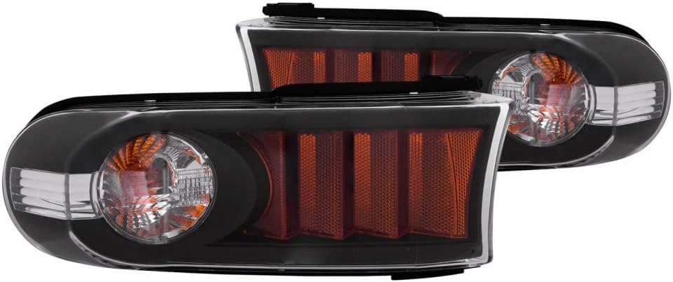 For Toyota FJ Cruiser 2007-2013 Side Marker Light Assembly Driver and Passenger Side | Pair | Clear Lens | Black Bezel Set | TO2536107