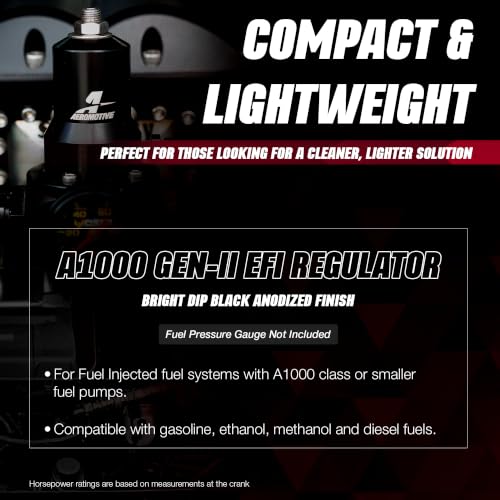 Aeromotive 13140 Regulator, NEW A1000, Adjustable, EFI, (2)-10 inlets, (1) -6 return by Aeromotive - Used condition - Image 2