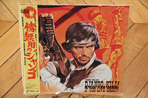 Django, Kill! (If You Live Shoot) 1967 Laserdisc LD NTSC JAPAN OBI Western Western