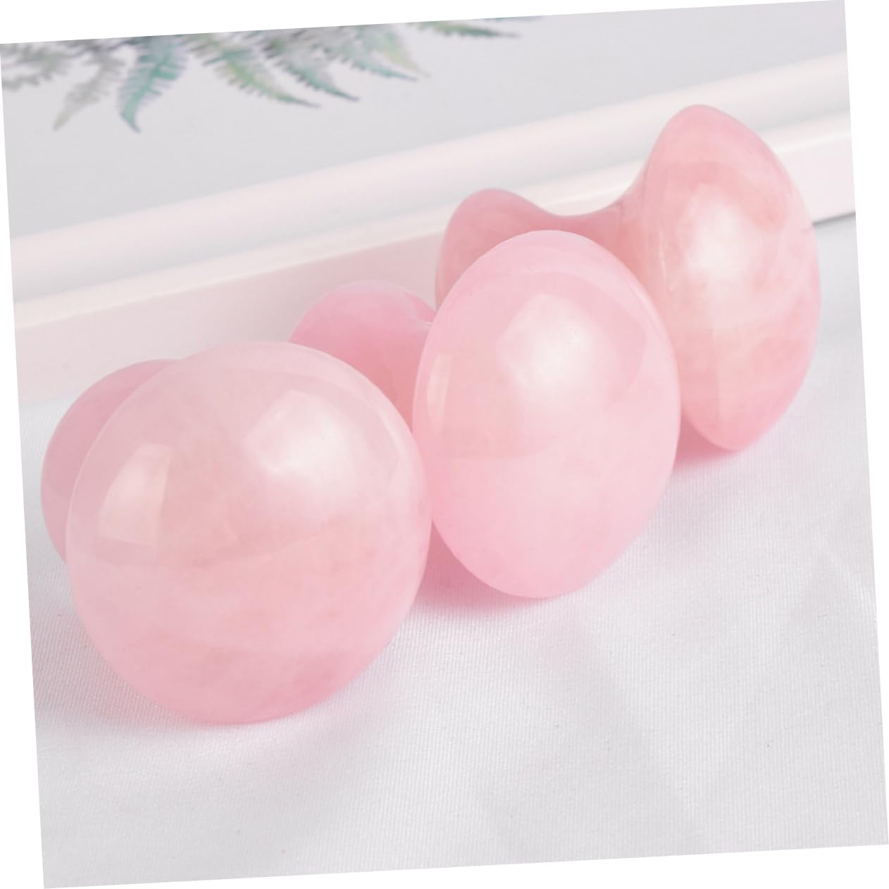 Healvian 3 Piezas De Piedra De Masaje Facial Herramienta Facial Para Masaje De Desguace De Rodillos Masajeadores Manuales De Cuero Cabelludo Herramientas De Masaje Facial De Jade