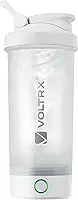 VOLTRX Garrafa coqueteleira de proteína, misturador elétrico recarregável por USB C, coqueteleira para shakes de proteína e shakes de substituição de refeição, sem BPA, 680 g