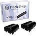 Produktbild 2x Kamera Li-Ion Akku 2000mAh für SIGMA Sigma SD14 SD-14 Samsung Digimax GX10 GX-10 GX20 GX-20 PENTAX K10D K20D K100D K110D ersetzt Minolta NP-400 Pentax DLI-50 Sigma BP-21 Samsung SLB-1674