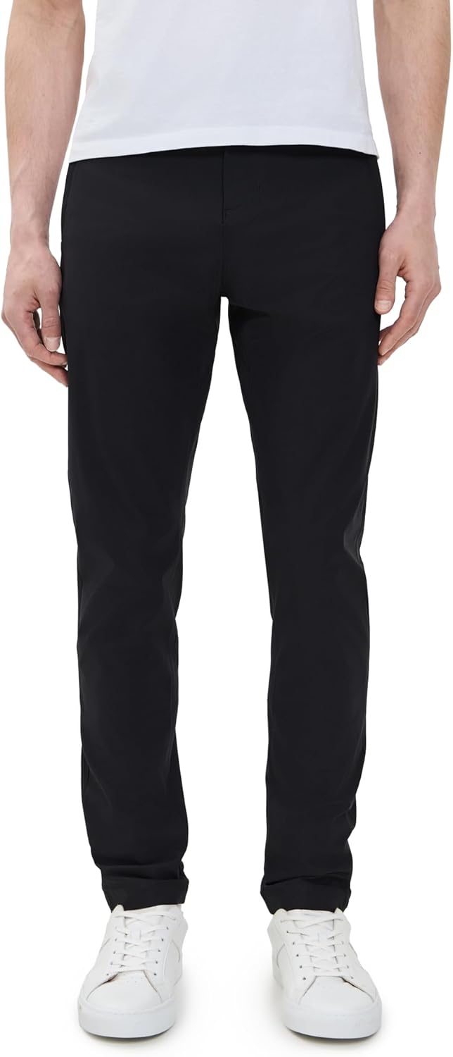 REIGNING CHAMP Men's Stretch Warp Knit Coach's Slim Pants