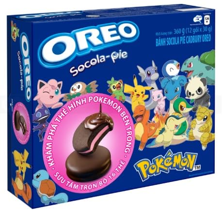 Oreo Socola Pie Immerse Yourself in the World Of Chocolate With the Oreo Socola Pie Strawberry Flavour Pokemon Edition 360g Limited Edition (Imported) (B0D3LC3BD7) Amazon Price History, Amazon Price Tracker