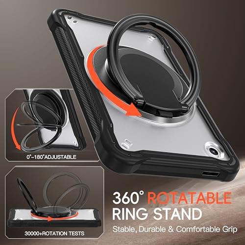 Coque Galaxy Tab A11 2025 SM-X135 transparente antichoc avec sangle épaule - 4