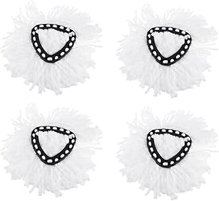 Replacement Mop Head, Spin Mop Refill 360° Spin Mop Microfiber Mop Head Refill Used for Vileda Mop Refill etc, Easy Cleaning Mop Head Spin Mop Replacement Heads