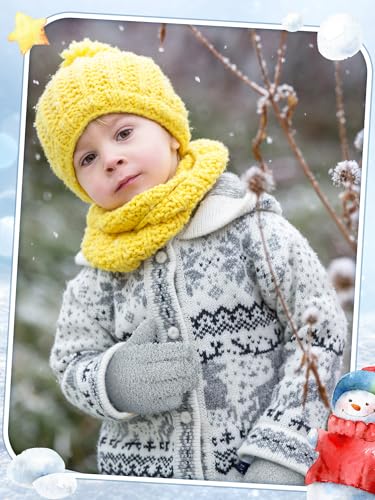 Image of Syhood 5 Pairs Kids Winter Gloves