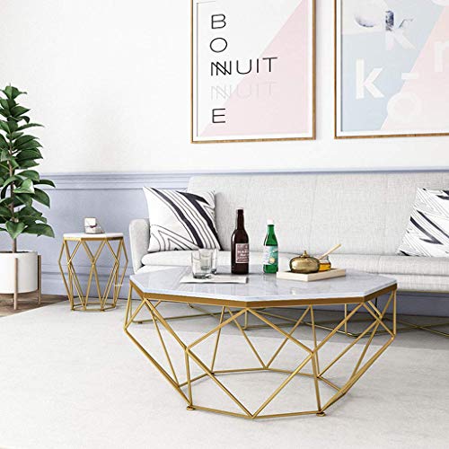Table basse en marbre pour sublimer vos soirées entre amis