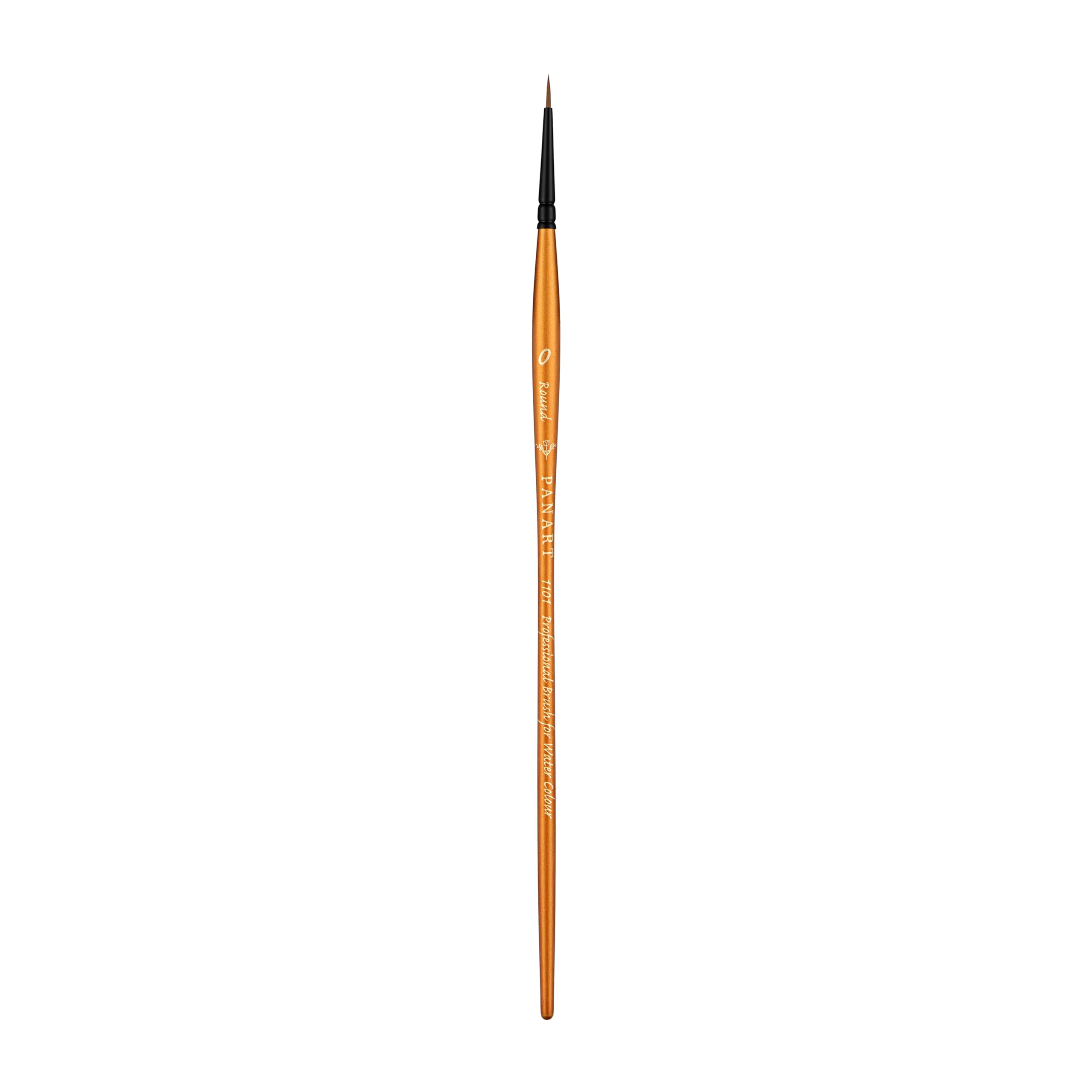 Pan Art Synthetic Sable Round No. 00 Brush for Watercolour & Gouache