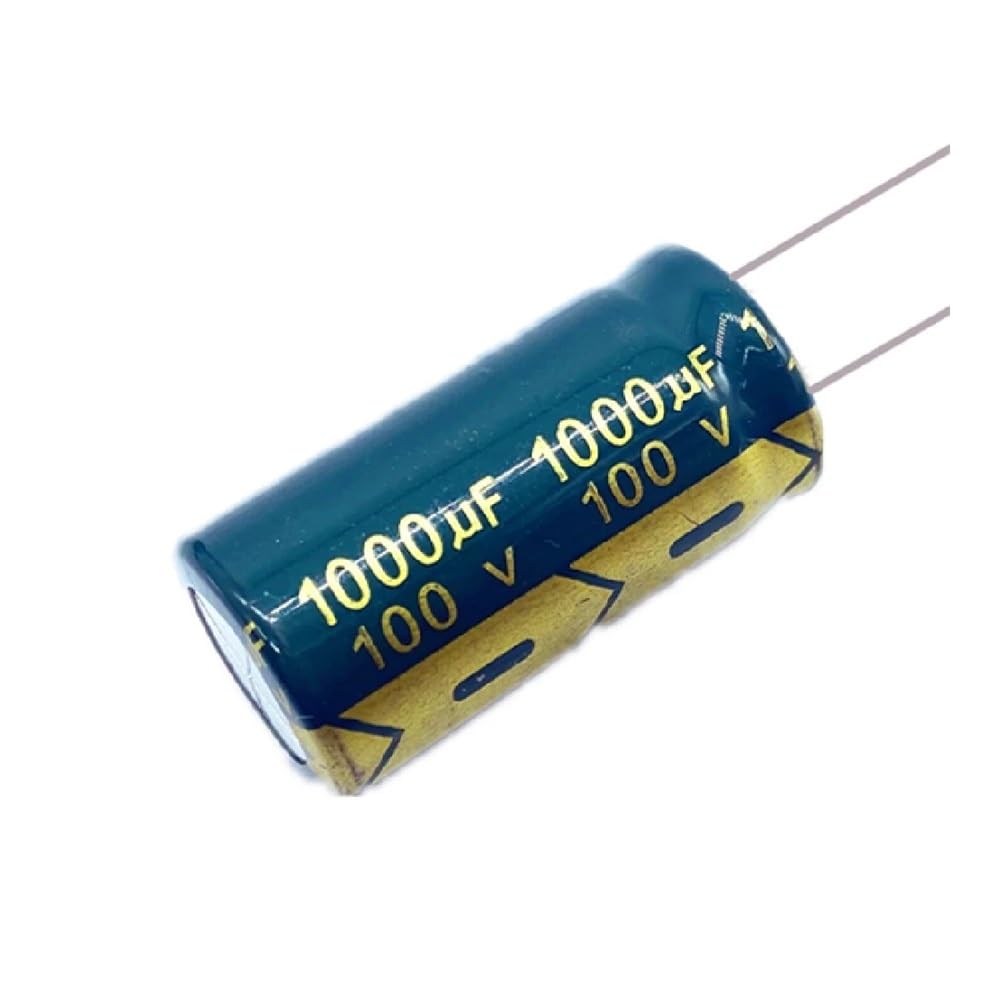 ICXLPMC 2pcs/lot high frequency low impedance 100v 1000UF aluminum electrolytic capacitor size 18 * 30 100V1000UF 20%