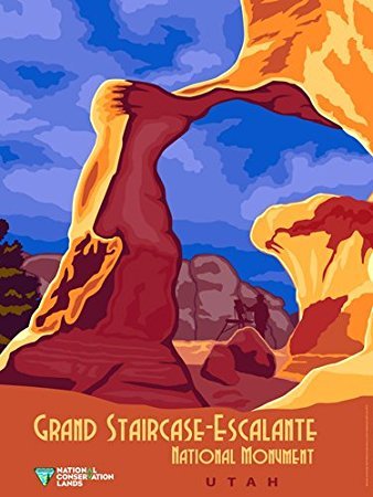GHaynes Distributing Magnet Grande Staircase Escalante Poster Art Magnetic Magnet(rv National Park Hike) Size: 3 x 4 inch
