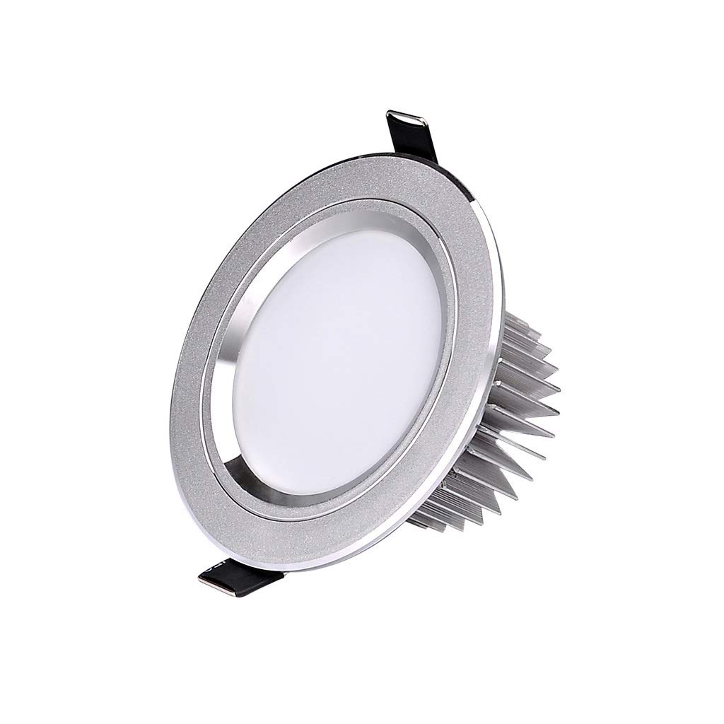 HynJGih Led / / Downlight Chandelier/Embedded/Ceiling Light/Simple Light / 3 Inch / 4 Inch / 5 Inch / 6 Inch / 3w / 5w / 7w / 9w / 12w / 15w / 18w(8 inch 24W,White Light)