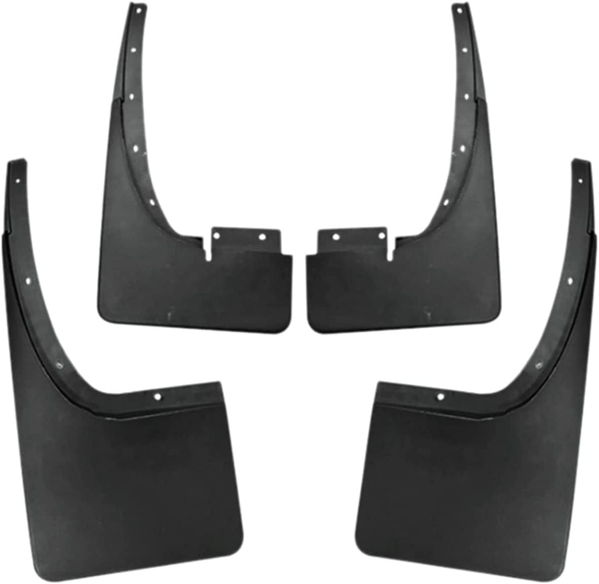 HUAYSGO 4Pcs Premium Mud Flaps for Ford Raptor F150 F- 150 Front and Rear Splash Guards Durable Mudguards Protection Against Road Debris
