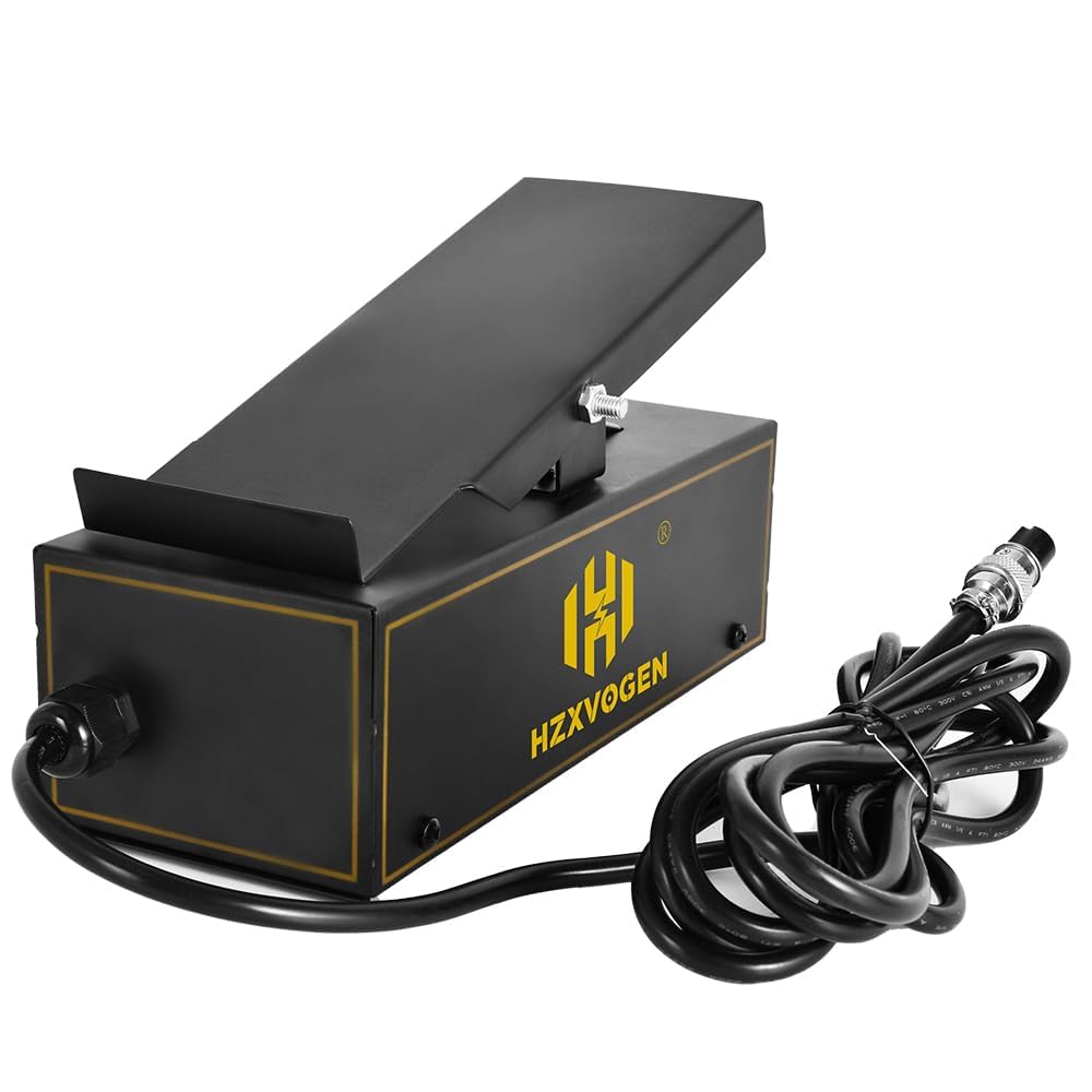 H HZXVOGEN Pedale a pedale TIG a 5 pin per saldatrice TIG HVT250P AC/DC