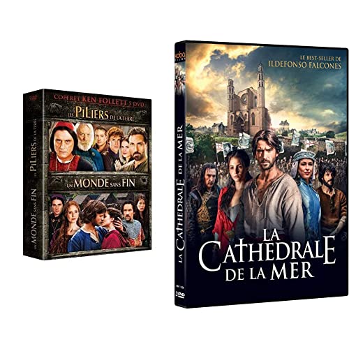Photo de Ken Follett 2 Séries & Coffret la cathédrale de la mer, 8 épisodes