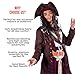 fun shack Pirate Costume Men, Mens Pirate Costume, Halloween Costumes for Men, Halloween Costumes Adult, Medium