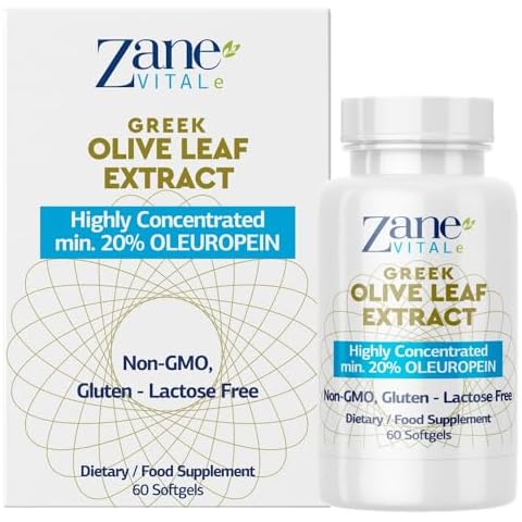 Zane Greek Olive Leaf Extract Cover