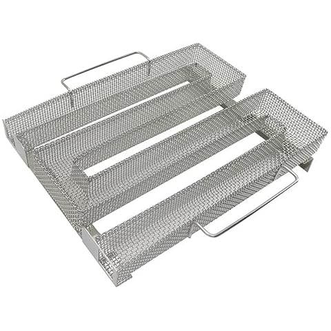 Lasenersm Stainless Steel Pellet Smoker Tray Cover