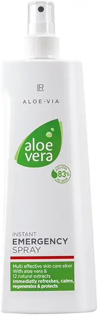 LR Aloe Vera Notfallspray – Beruhigender SOS-Spray für beanspruchte Haut, 400 ml