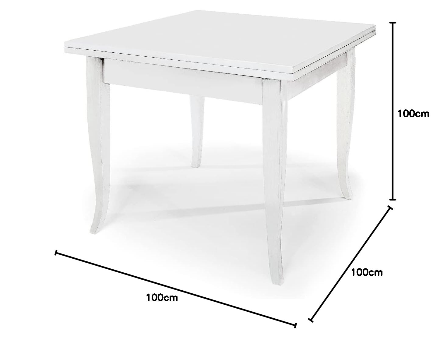 KONTE.DESIGN Tavolo Santa Croce 100 x 100