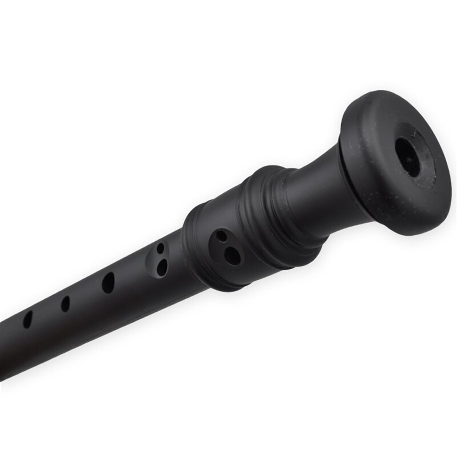 8-Loch C-Tune Hohes, Schülerspezifisches Blockflöten-Musikinstrument, Schwarz Tenorflöte
