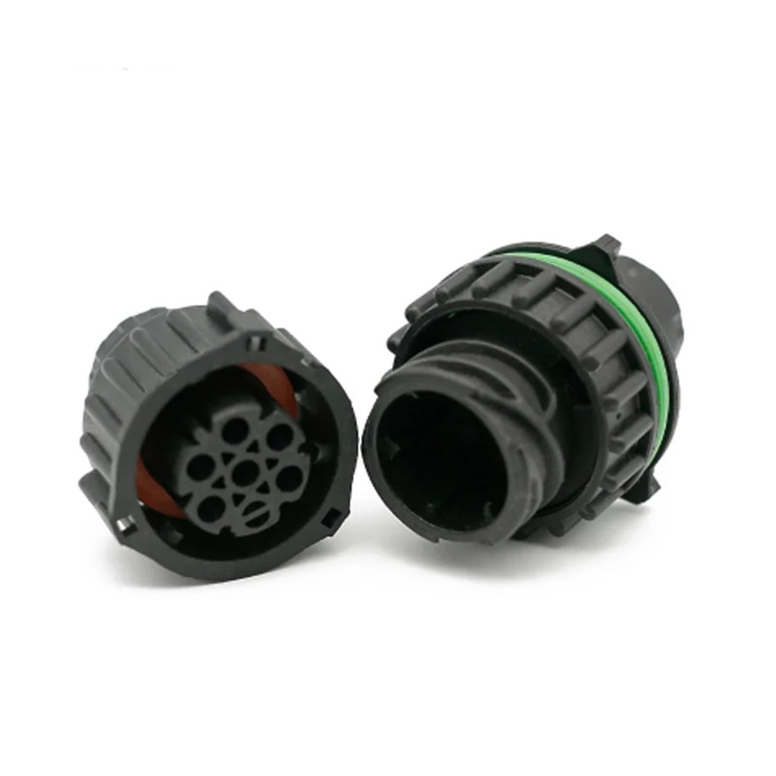 Connecteur de câblage scellé 6 broches rondes mâle femelle noir 967650-2 pour capteur odomètre