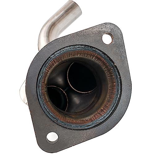 image for FOMIUZY High Flow Front Catalytic Converter Kit Direct-Fit Chevy Silve