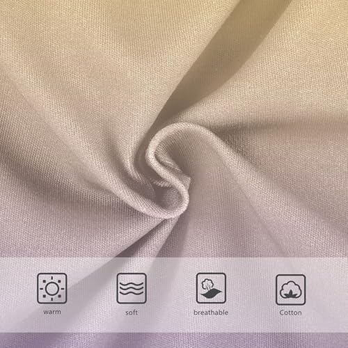 Joisal Yellow Slate Blue Gradient Cute Panties Girl Toddlers Underwear Floral Cotton Bright Kids Undies Briefs 2t3