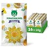 Powerbeärs Vegan Citrus Fruits | High Fibre with Aloe Vera | Orange, Passion Fruit and Lemon (16x50g)