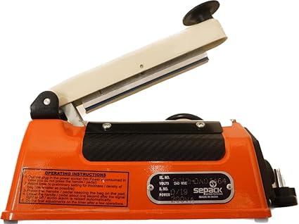 SMART PACK Pepsi Pouch Packaging Machine, Plastic Packing Machine | Heat Sealer Machine | Plastic Pouch Sealing Machine (Multicolour, 5 inch)