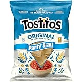Tostitos Tortilla Chips, Original Restaurant Style, Party Size, 17oz Bag